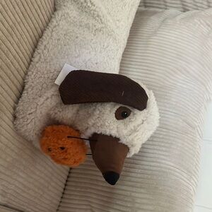 Dachshund Dog Halloween Ghost Pillow